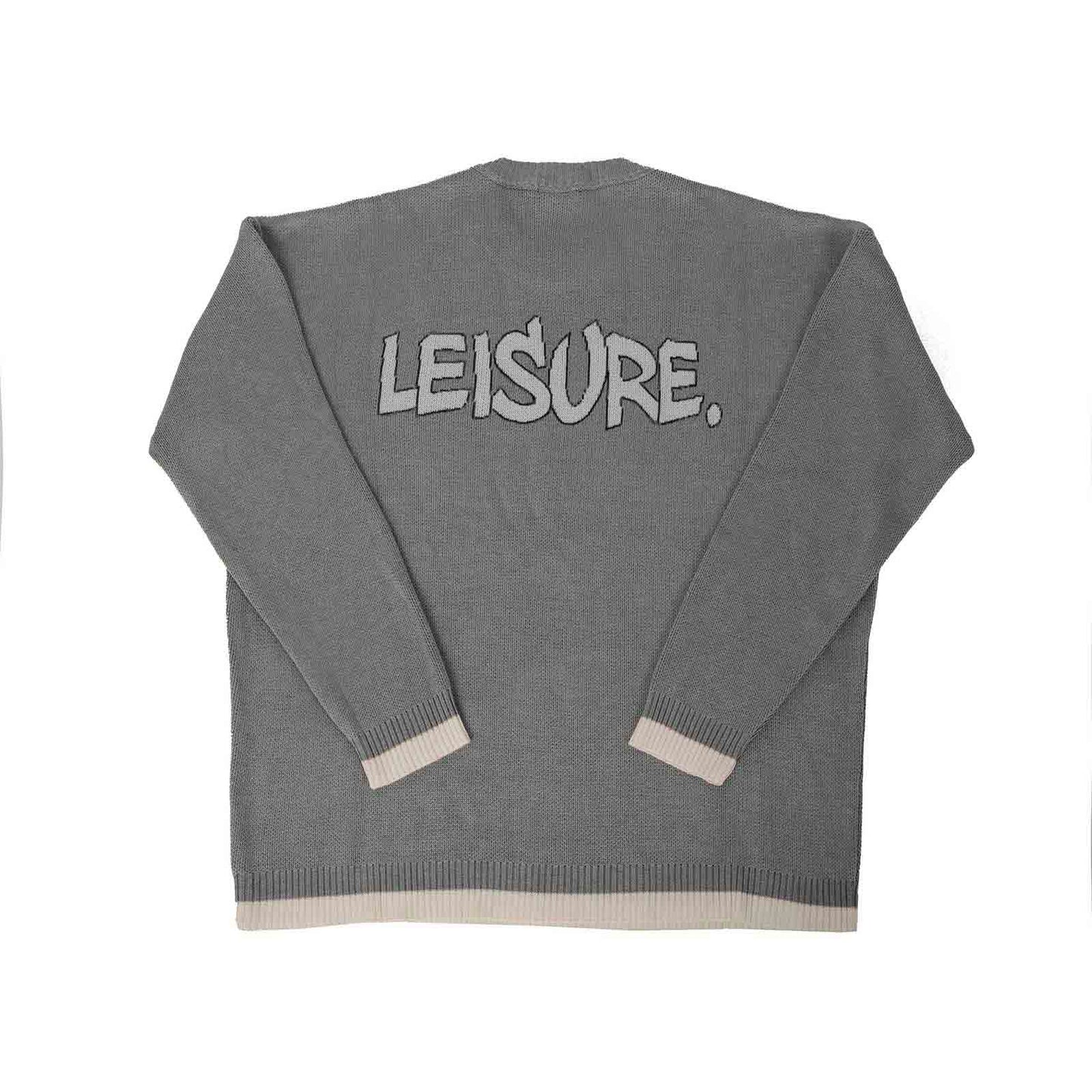 OWN GREY KNIT SWEATER